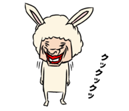 Rabbit? and turtle? sticker #10029963