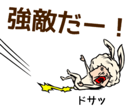 Rabbit? and turtle? sticker #10029964