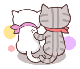 Sticker of spring cat sticker #10030393