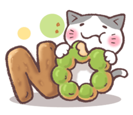 Sticker of spring cat sticker #10030405