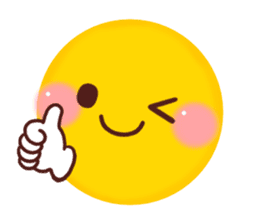 kawaii emoji by popon sticker #10030413