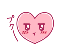 Soothing heart sticker #10031001