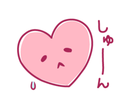 Soothing heart sticker #10031005