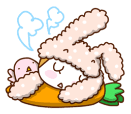 Cute rabbit of Chinese. sticker #10031116