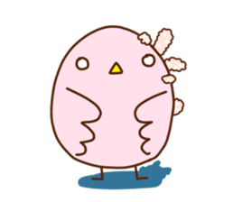 Cute rabbit of Chinese. sticker #10031127