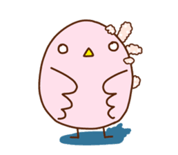 Cute rabbit of Chinese. sticker #10031127