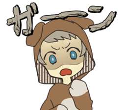 kigurumi girl! sticker #10031506