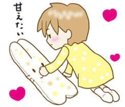 Spoiled Risu-chan sticker #10031827