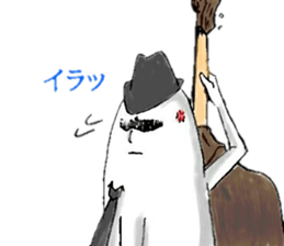 JAZZ MAN again sticker #10031852