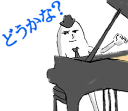 JAZZ MAN again sticker #10031857