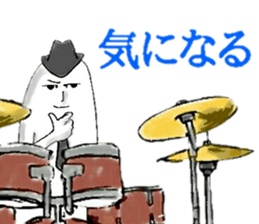 JAZZ MAN again sticker #10031865