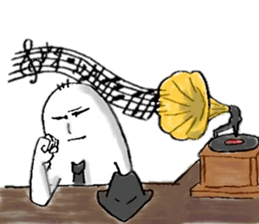 JAZZ MAN again sticker #10031887