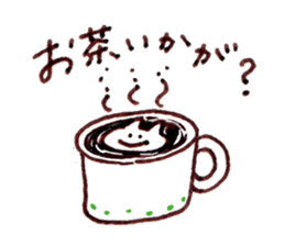 Yellow cat Nekosuke and Pink cat Momoko sticker #10032132