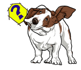 Basset hound 6 sticker #10032499