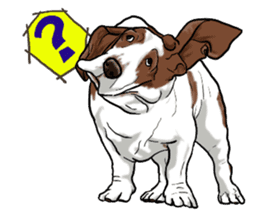 Basset hound 6 sticker #10032499
