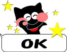 Friends of cute cat-6 sticker #10032811