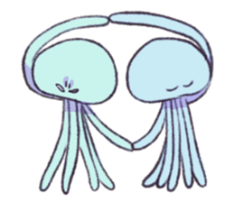 Martians Lumiere and his friends sticker #10033046