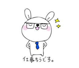 rabbit Chibi-chibi2 sticker #10033212