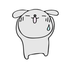 rabbit Chibi-chibi2 sticker #10033222