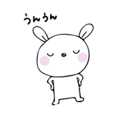 rabbit Chibi-chibi2 sticker #10033233