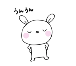 rabbit Chibi-chibi2 sticker #10033233