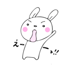 rabbit Chibi-chibi2 sticker #10033237