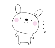 rabbit Chibi-chibi2 sticker #10033242