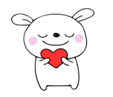 rabbit Chibi-chibi2 sticker #10033243