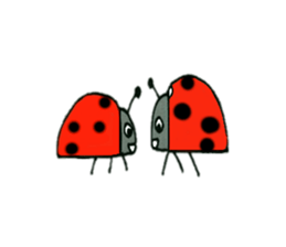 Full of ladybug sticker #10033351