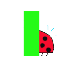 Full of ladybug sticker #10033356