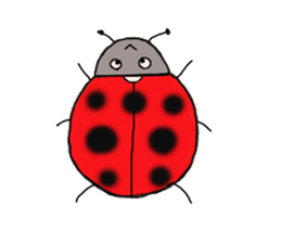 Full of ladybug sticker #10033361