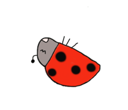 Full of ladybug sticker #10033362