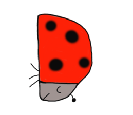 Full of ladybug sticker #10033364