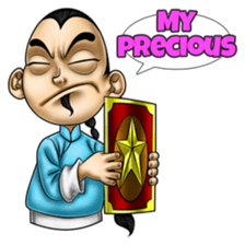 Master Fu Learns Manner sticker #10033680