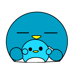 2 made to round penguin parent