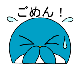 2 made to round penguin parent sticker #10033735