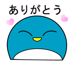 2 made to round penguin parent sticker #10033749