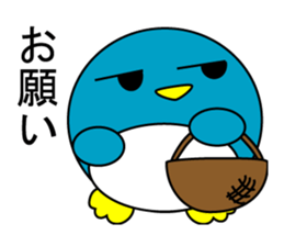 2 made to round penguin parent sticker #10033752