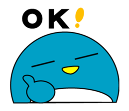 2 made to round penguin parent sticker #10033755