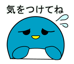 2 made to round penguin parent sticker #10033756