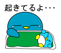 2 made to round penguin parent sticker #10033760