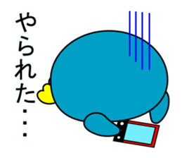 2 made to round penguin parent sticker #10033765