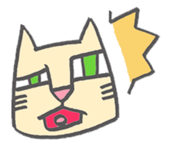 Cat speaking Miyazaki valve sticker #10033814
