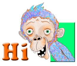 40 Shades of Monkey ~Chapter 1~ sticker #10034412