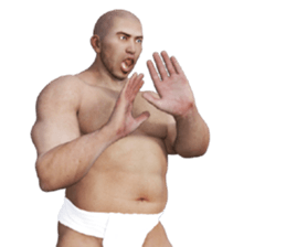 Sumo Man2 sticker #10034448