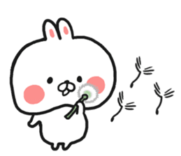 Spring rabbit sticker #10034520