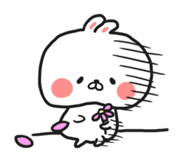 Spring rabbit sticker #10034521