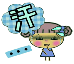 Very convenient! Sticker of girls 2 sticker #10034574