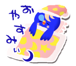 Aoi-TORI to Tamago-OBAKE sticker #10034670