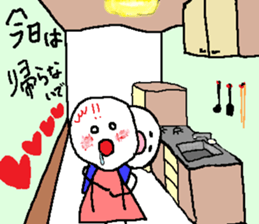 Love birds are in the room. sticker #10034776